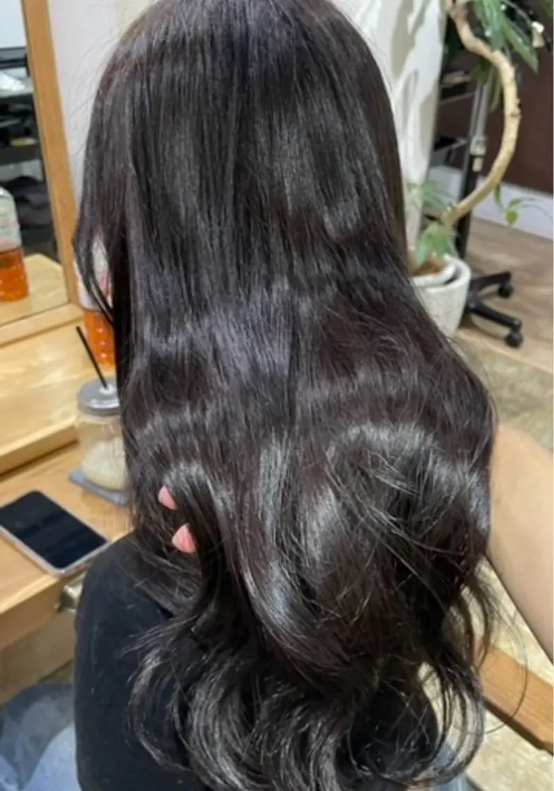 ロング アッシュ アッシュブラウン 🖤keina🖤 詳細必読:*･のヘアスタイル