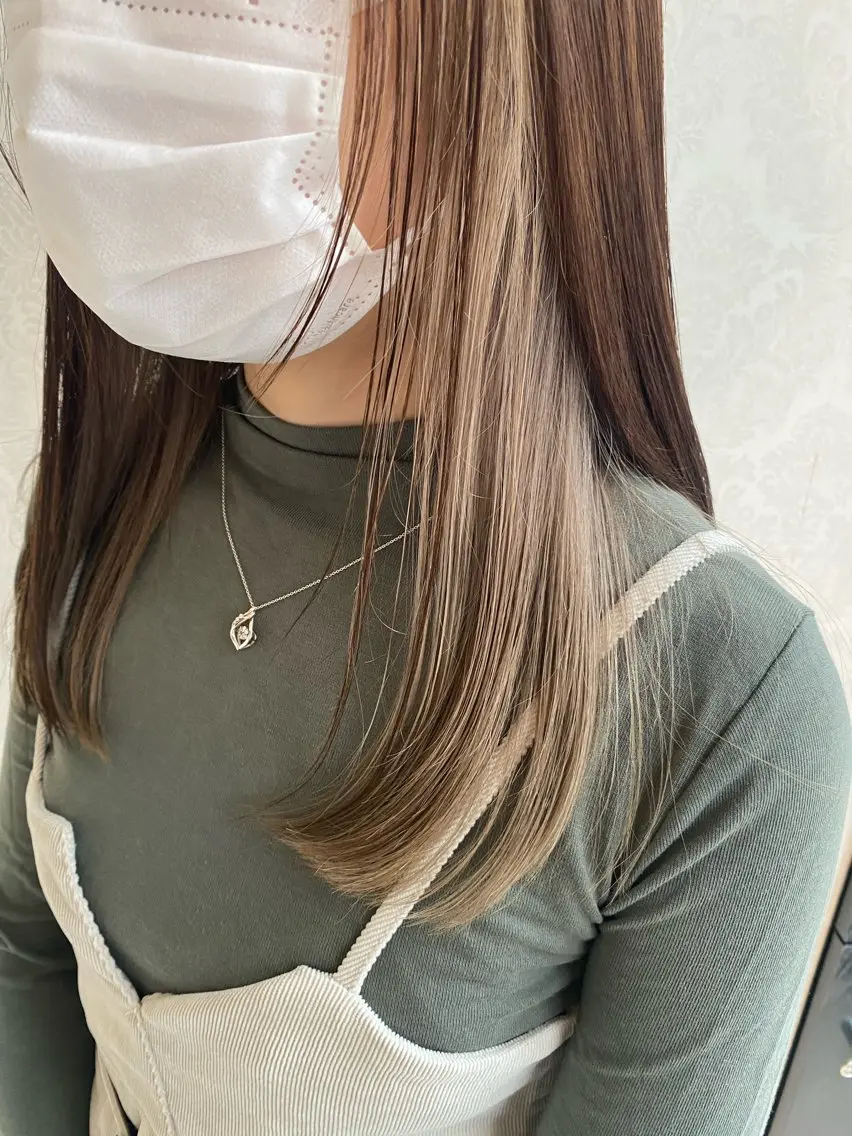 ミディアム カット ヘアカラー トリートメント ★糀谷 敬大のヘアスタイル