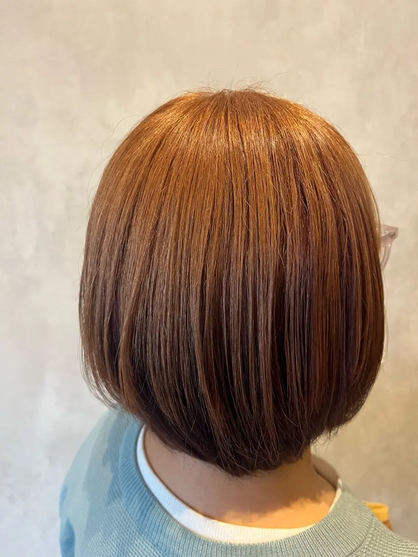ショート ヘアカラー 森野 麻梨のヘアスタイル