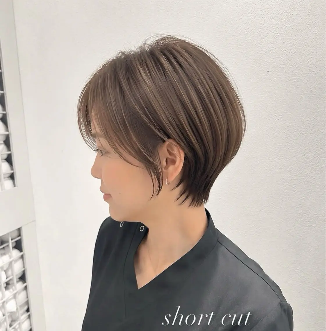 ショート 林 唯翔のヘアスタイル