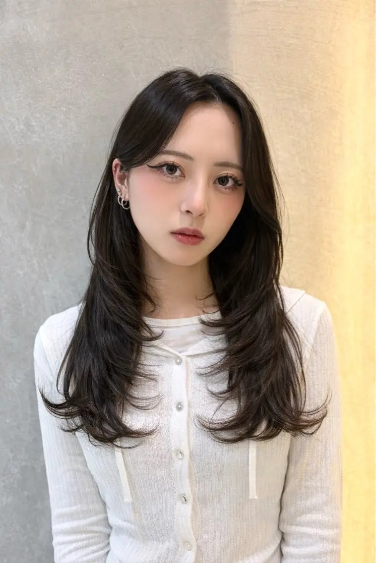 ロング カラー カット ヘアカラー トリートメント 🌈レイヤーカット/ /吉田悟志🌈のヘアスタイル