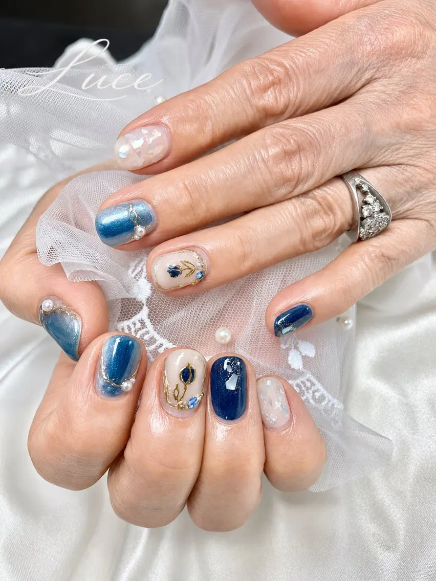 ネイル 持ち込み NAIL Luceのネイルデザイン