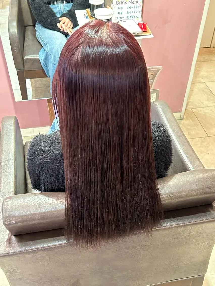 カラー ラベンダーカラー 🫧ミネ タイガ🐯のヘアスタイル