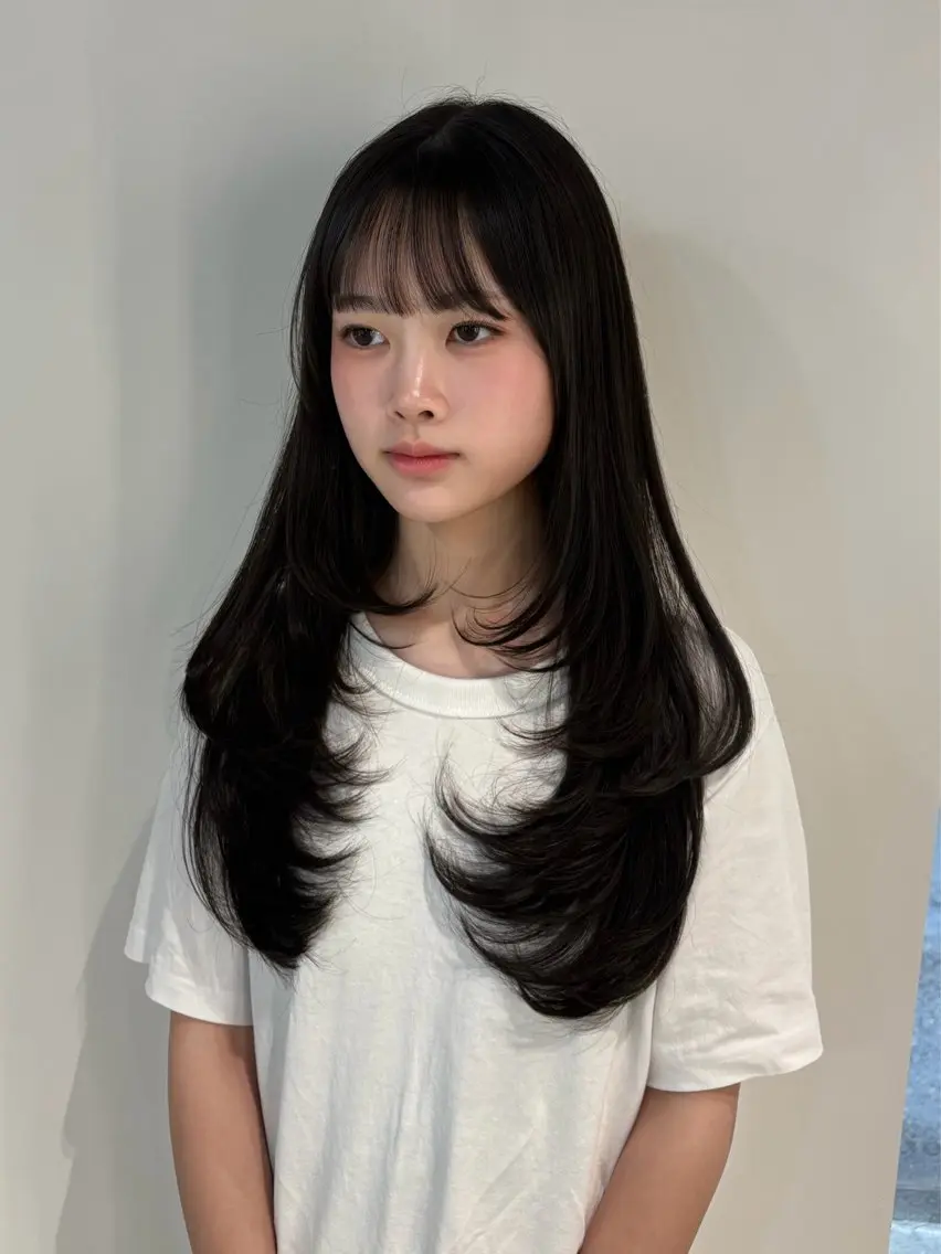 ロング カット トリートメント 🥨みのり🥨/ レイヤーカット/ボブのヘアスタイル