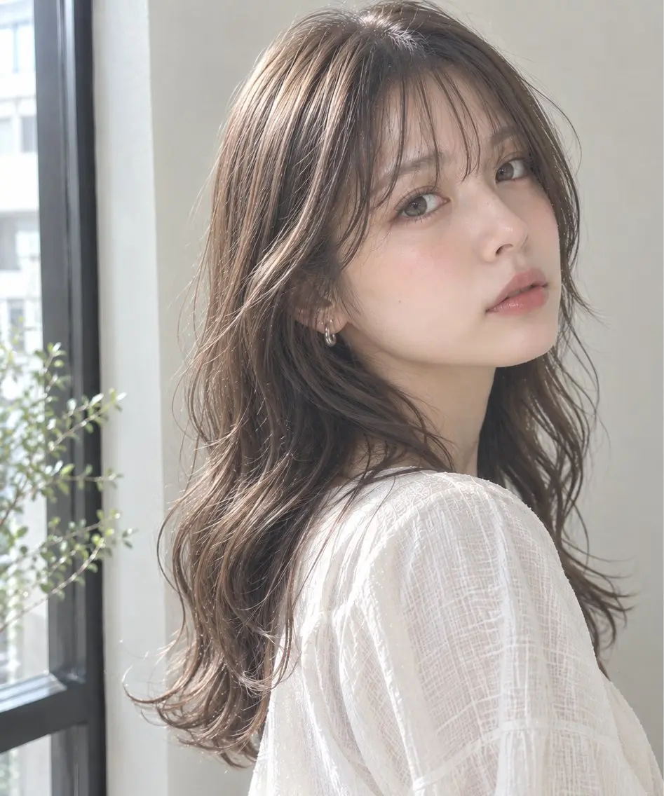 【🍁平日限定】レディースカット＋デジタルパーマモデル🍂の写真