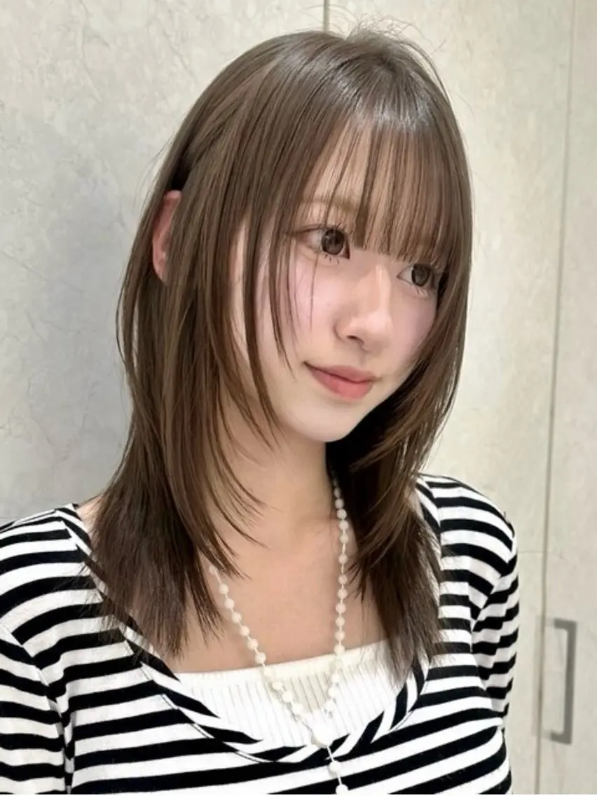 セミロング 声優オタク美容師🎀 𝑹𝑰𝑵𝑶𝑵のヘアスタイル