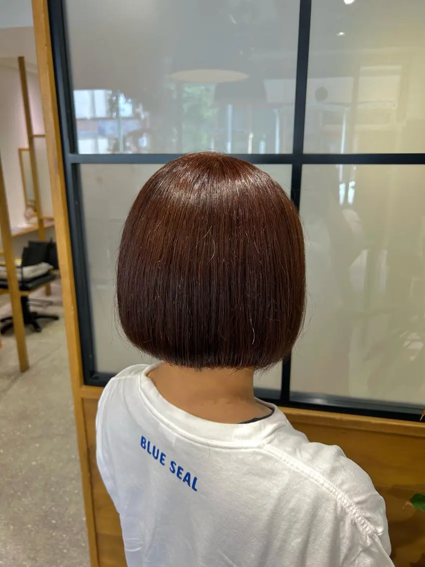 カラー ヘアカラー やなぎさわ はるなのヘアスタイル