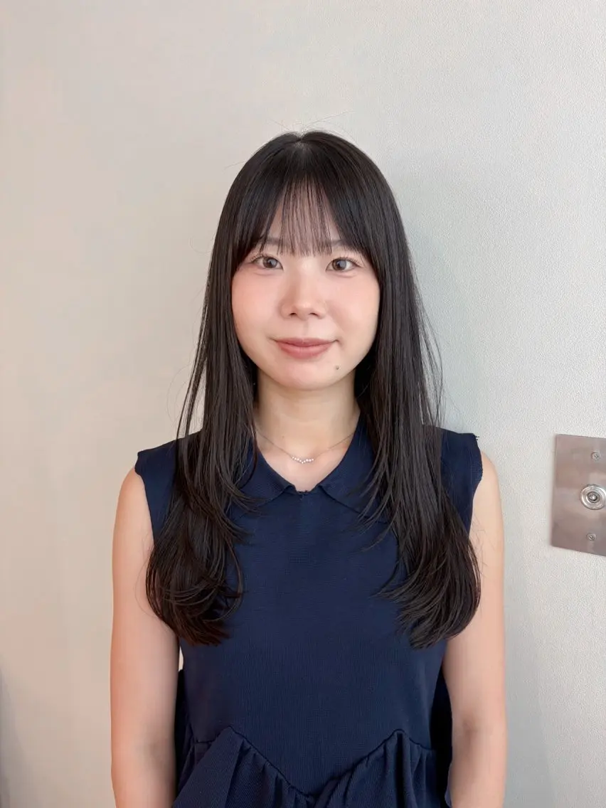 ロング 似合わせカット🎀 梅田🤍sayaのヘアスタイル