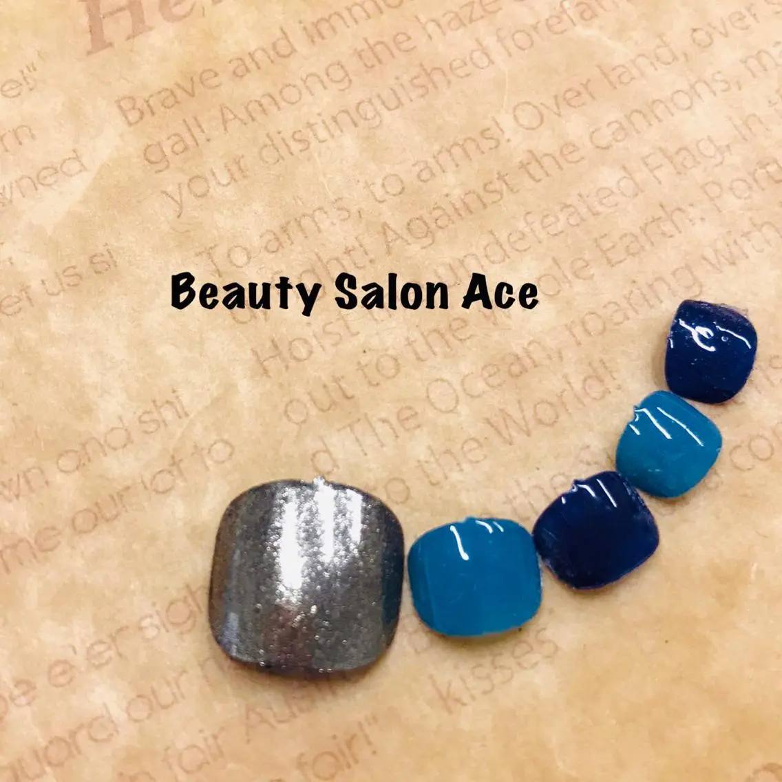 ネイル クリアネイル フットネイル 夏ネイル 池袋フィルイン Ace♡Nailのネイルデザイン