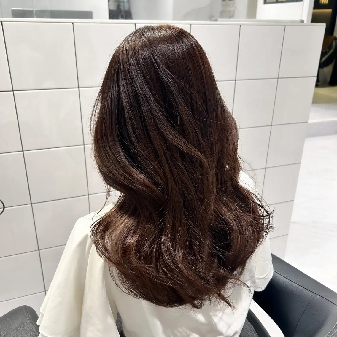 ロング カラー ヘアカラー トリートメント 表参道/透明感カラー /暗髪/ジュキヤのヘアスタイル