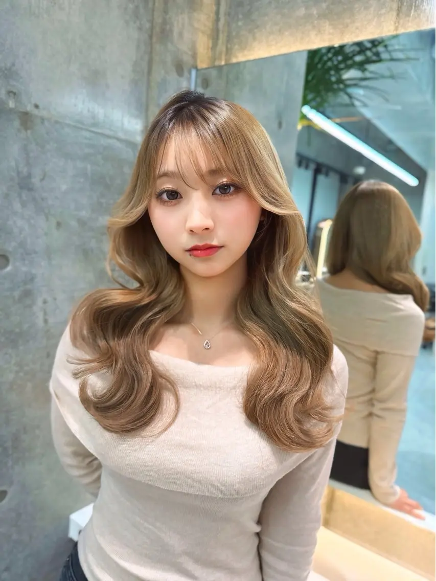 ミディアム ヘアカラー トリートメント ゆーだい🇰🇷韓国 🇰🇷×髪質改善のヘアスタイル