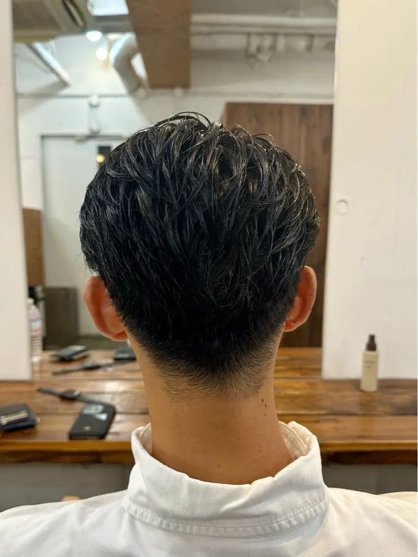 ショート メンズ 横浜/メンズ特化/ Farbe/田中颯斗のヘアスタイル