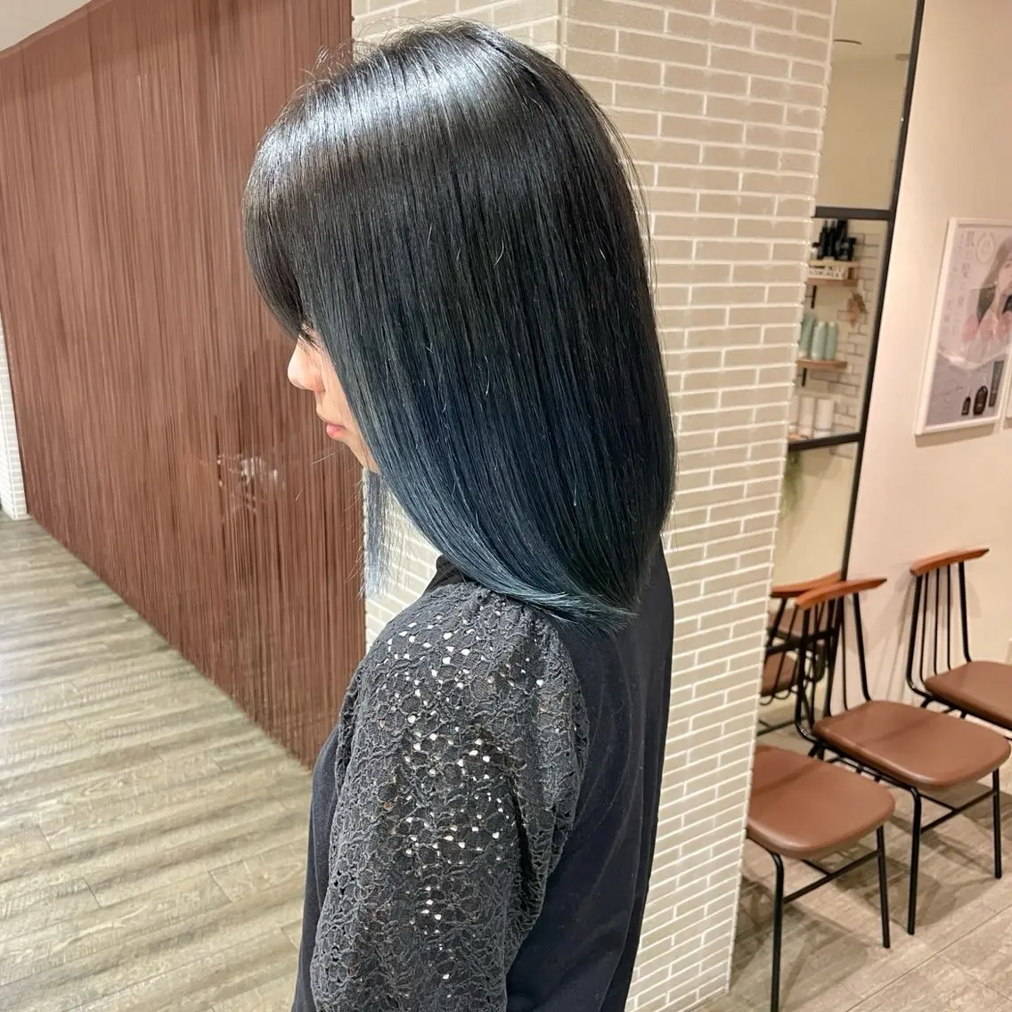 柔らか透明感‎🤍ブリーチ無しイルミナWカラーの写真