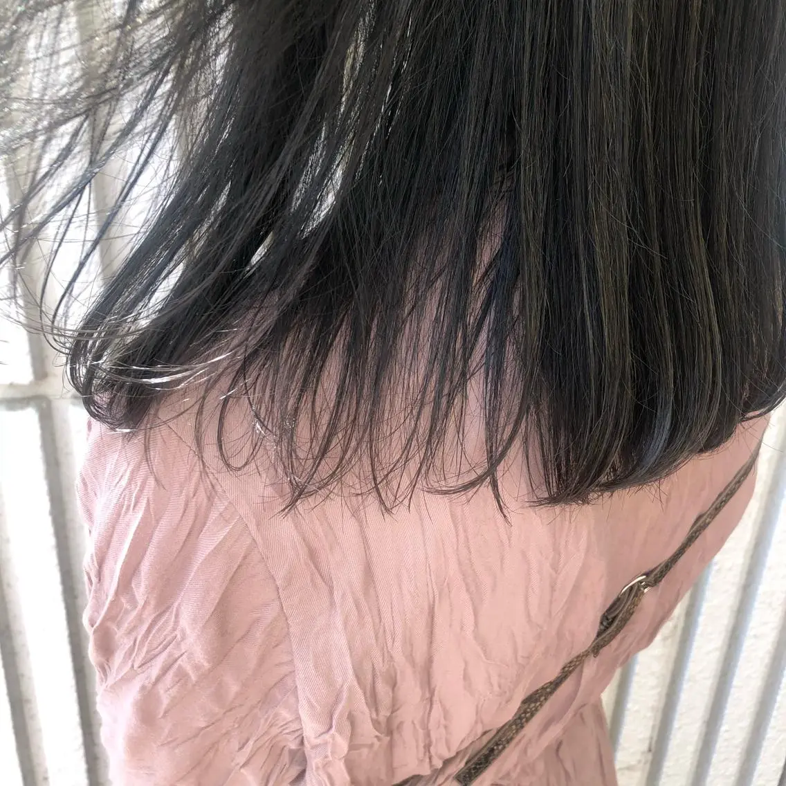 セミロング カラー 渋谷 留菜のヘアスタイル