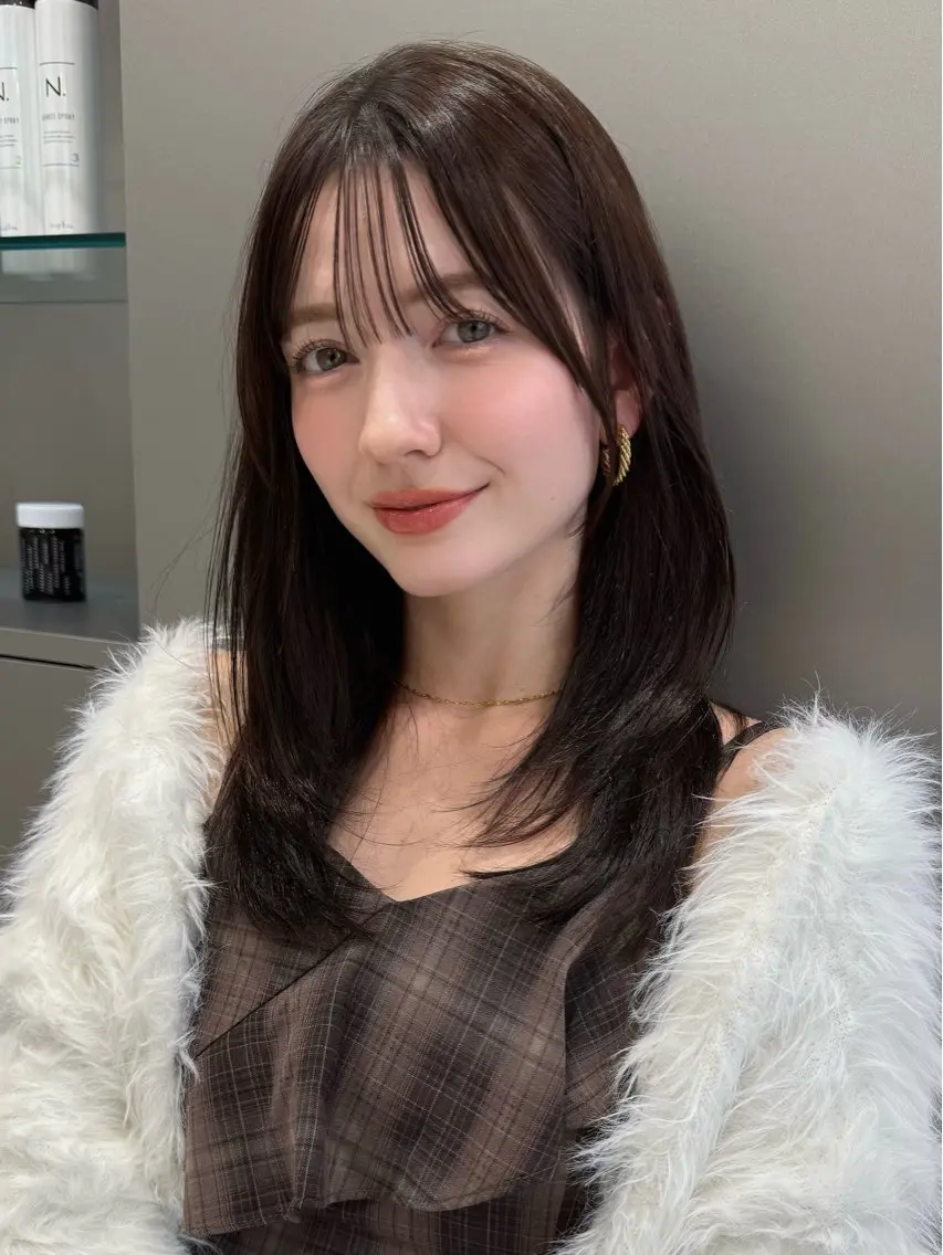 セミロング レイヤーカット ✨️今だけ無料✨️ 鶴田みなみのヘアスタイル