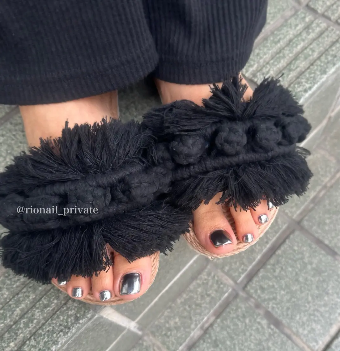 ネイル ミラーネイル ハンドネイル nailsalon linneのネイルデザイン
