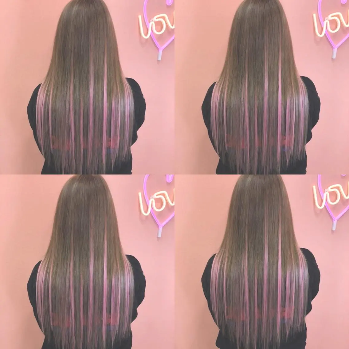 ロング カラー ハイライトカラー ピンクカラー ハイライト 🌷MAYU 🌷のヘアスタイル