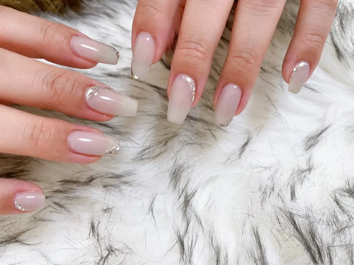 ネイル ジェルネイル 韓国ネイル メンズネイル パラジェル シンプルネイル kiki nail たまプラーザのネイルデザイン