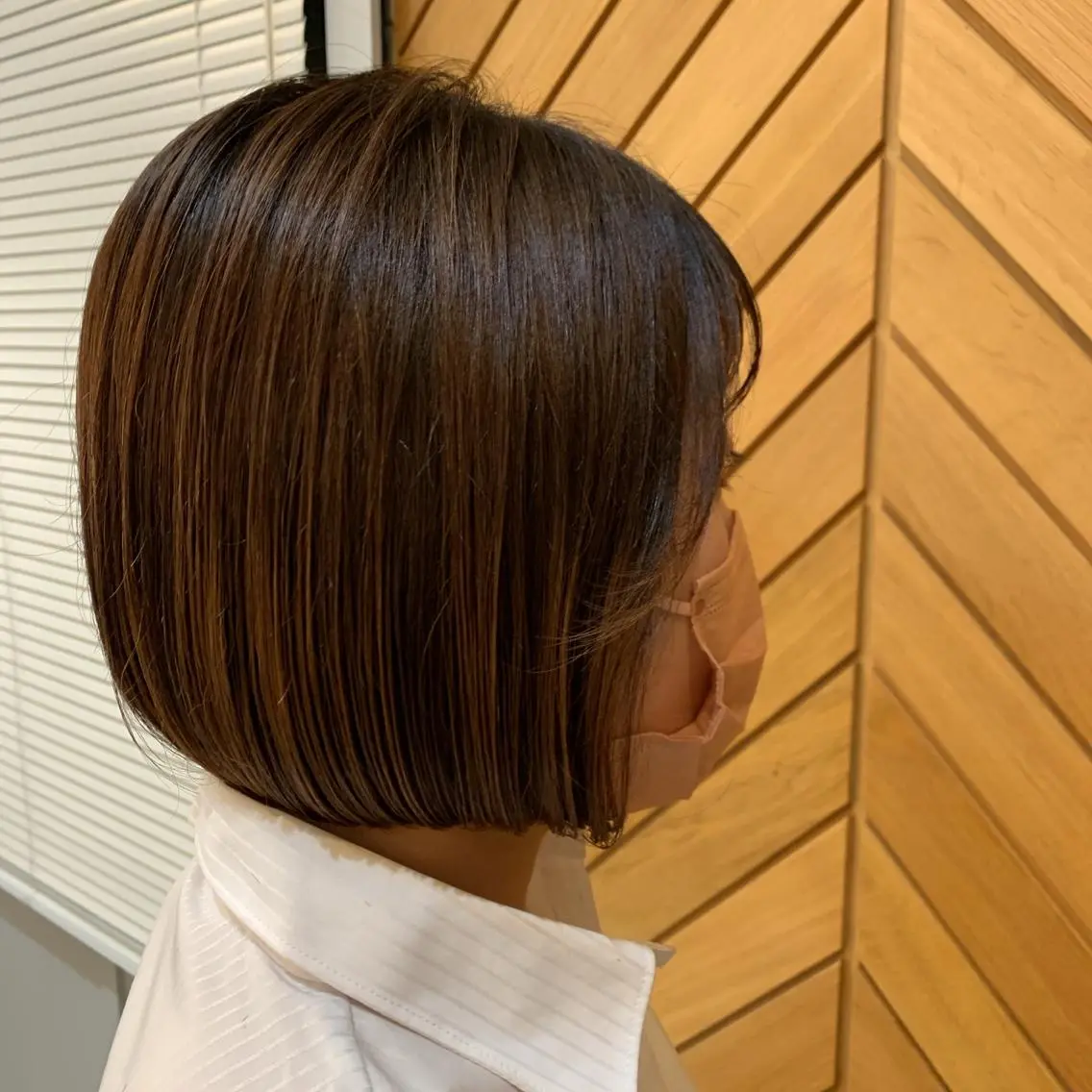 ショート ボブ 前田 美佑のヘアスタイル
