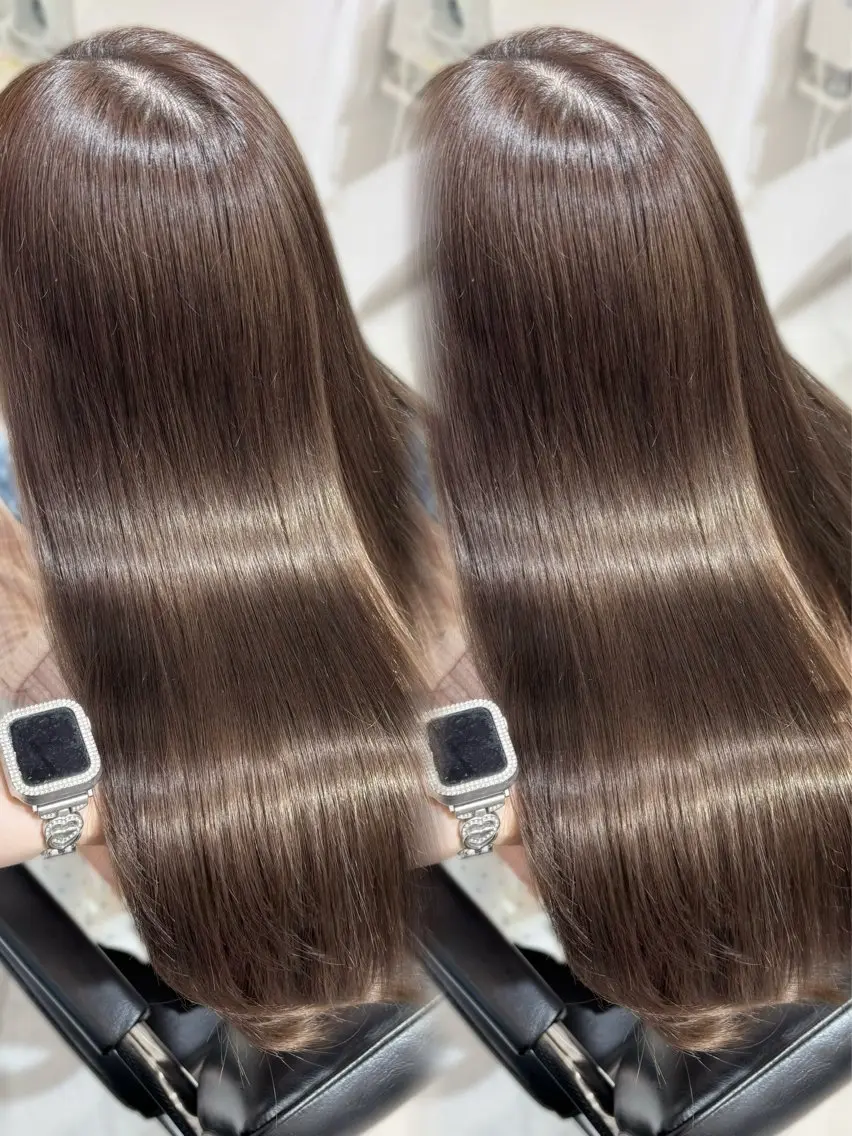 【🫧ヘアケアメニュー🫧】Aujua髪質改善7stepトリートメント+前髪顔まわりカット✨ ¥13200→¥10560の写真