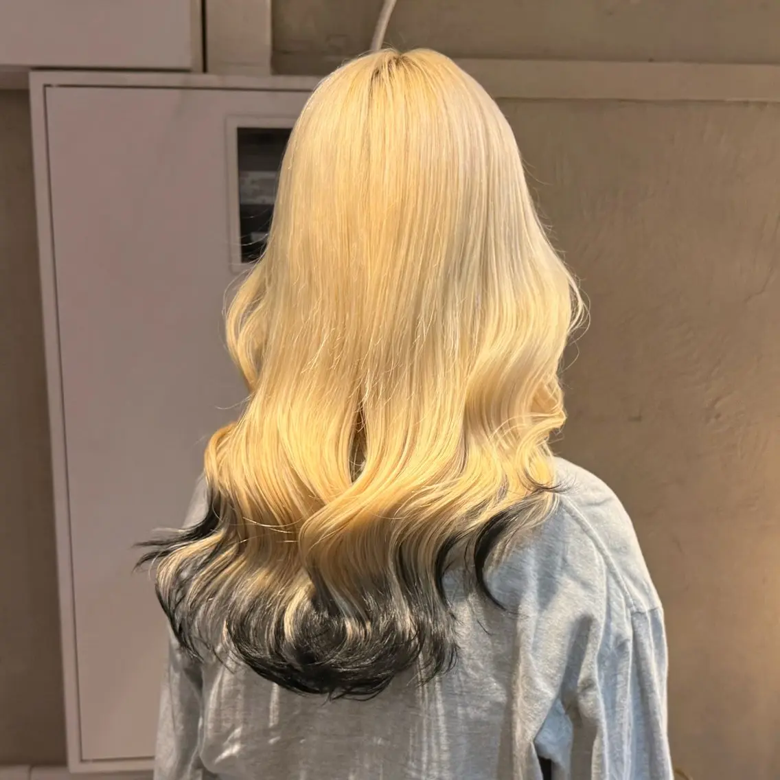 ロング カラー ヘアカラー トリートメント 💫色落ちまで綺麗 ブリーチ💫ユウゴのヘアスタイル