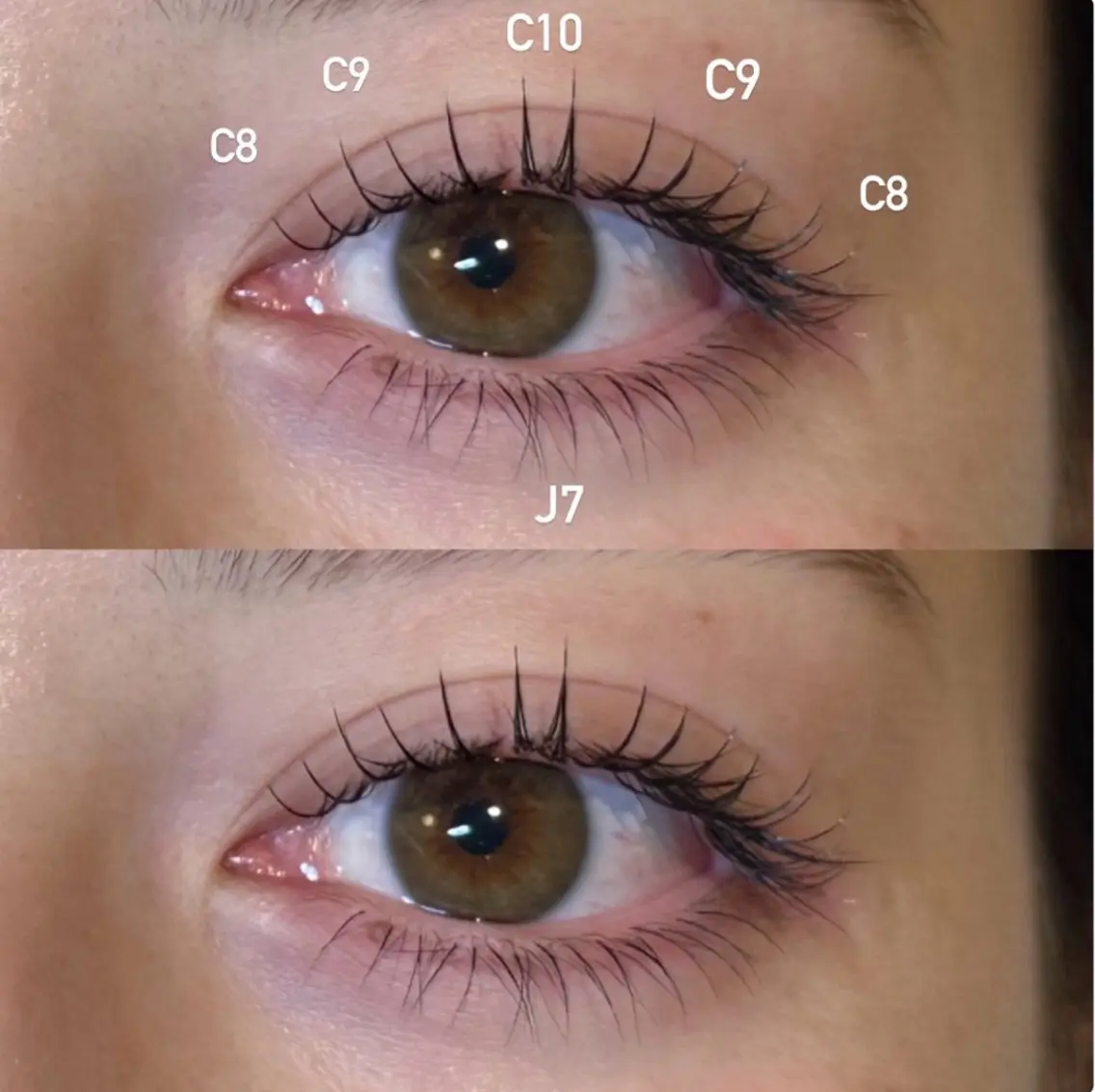 🎀flat lash 100本🎀韓国風束感仕上げ💫💫の写真