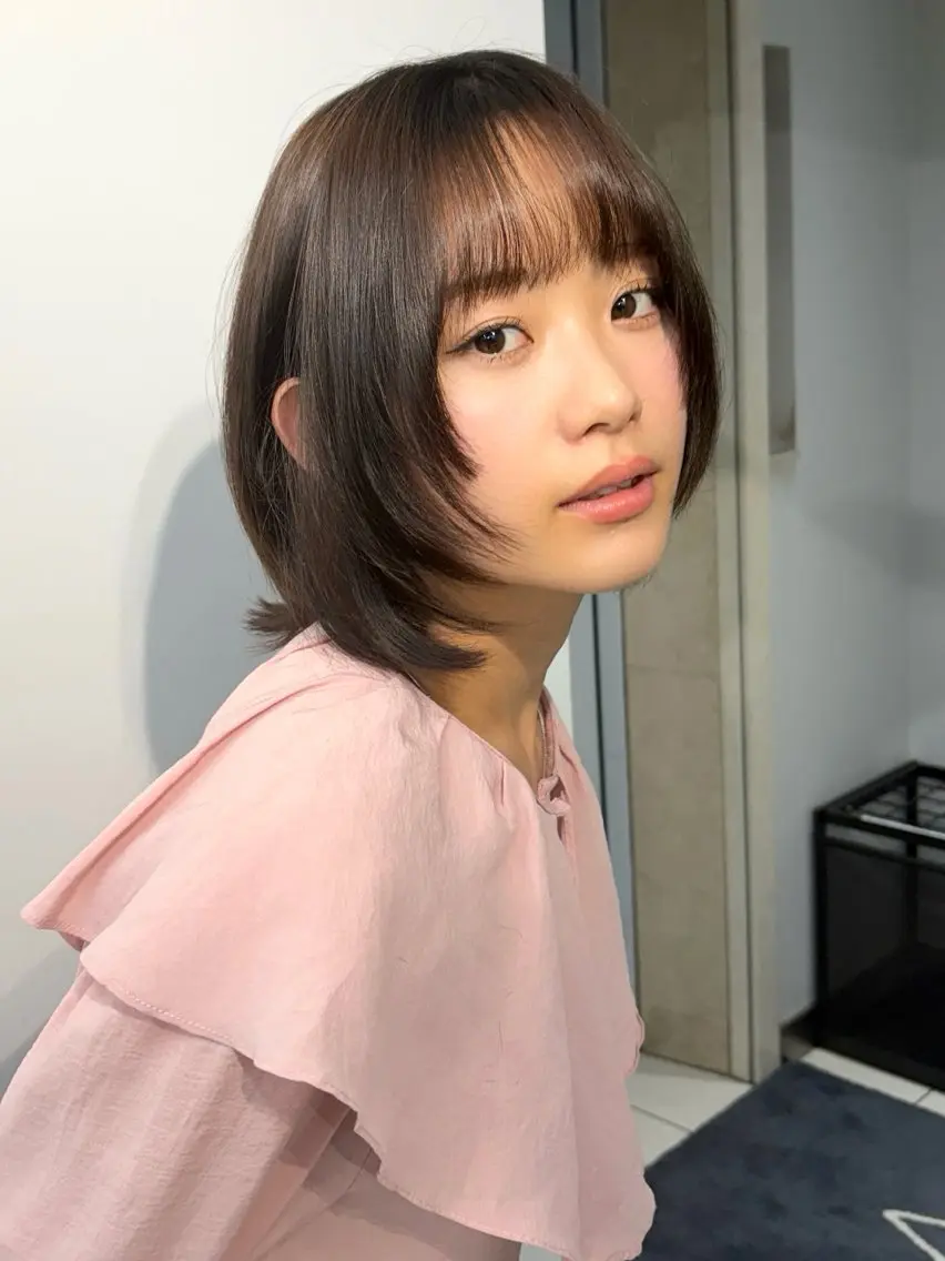 ショート ボブ/ ミディアムKOUGAのヘアスタイル