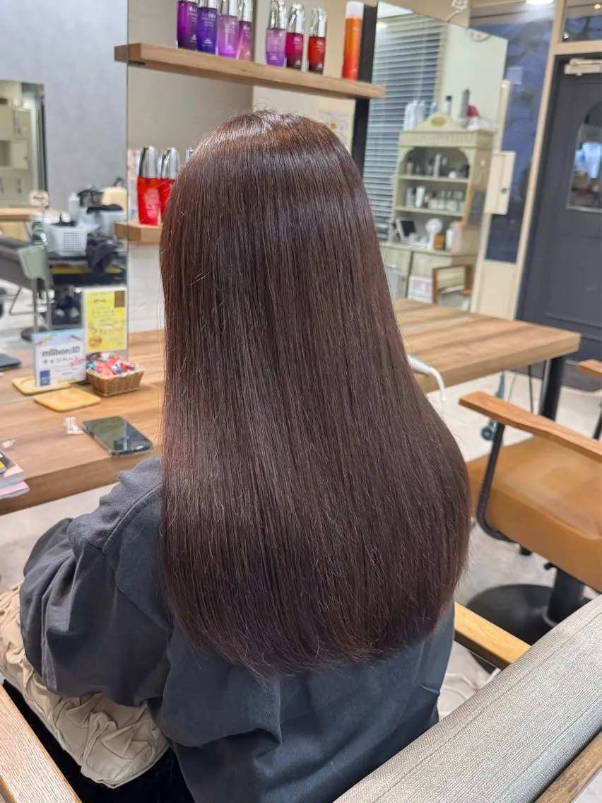 ロング カラー カット ヘアカラー トリートメント 🫧山中 沙希🫧のヘアスタイル