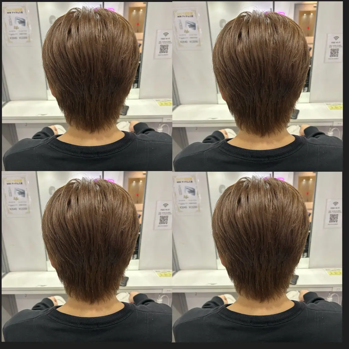 韓国男子🇰🇷メンズカット➕ダウンパーマ➕トリートメントの写真
