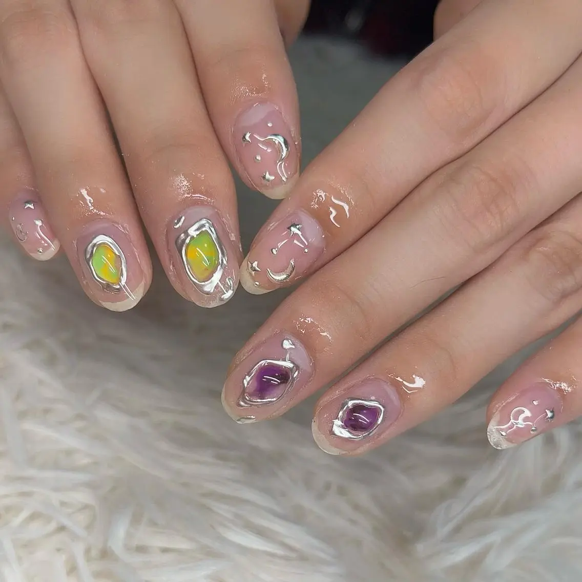 ネイル ハンドネイル 【Yappy🌈】 💖P-tanaのネイルデザイン