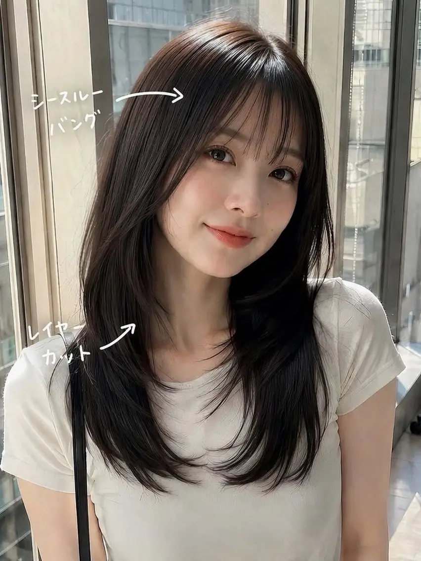 ロング カホ /モデル募集中のヘアスタイル