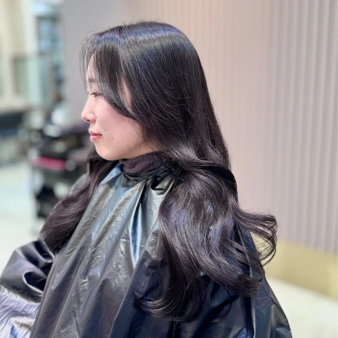 ミディアム カラー ヘアアレンジ ヘアカラー トリートメント ヘッドスパ ヘアセット 完全💗マンツーマン marinのヘアスタイル