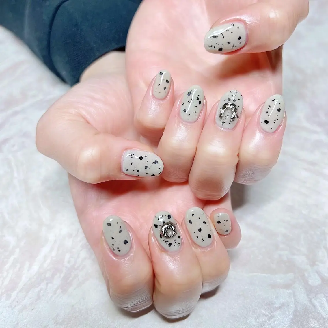 ネイル ニュアンスネイル ショートネイル gemickle nailのネイルデザイン