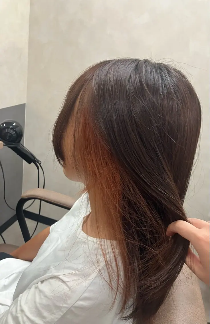 セミロング TELA HAIR つぐみのヘアスタイル