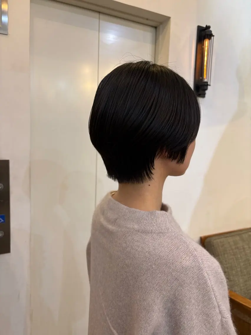 ショート ショートヘア 似合わせカット‪// 鶴我万唯華のヘアスタイル