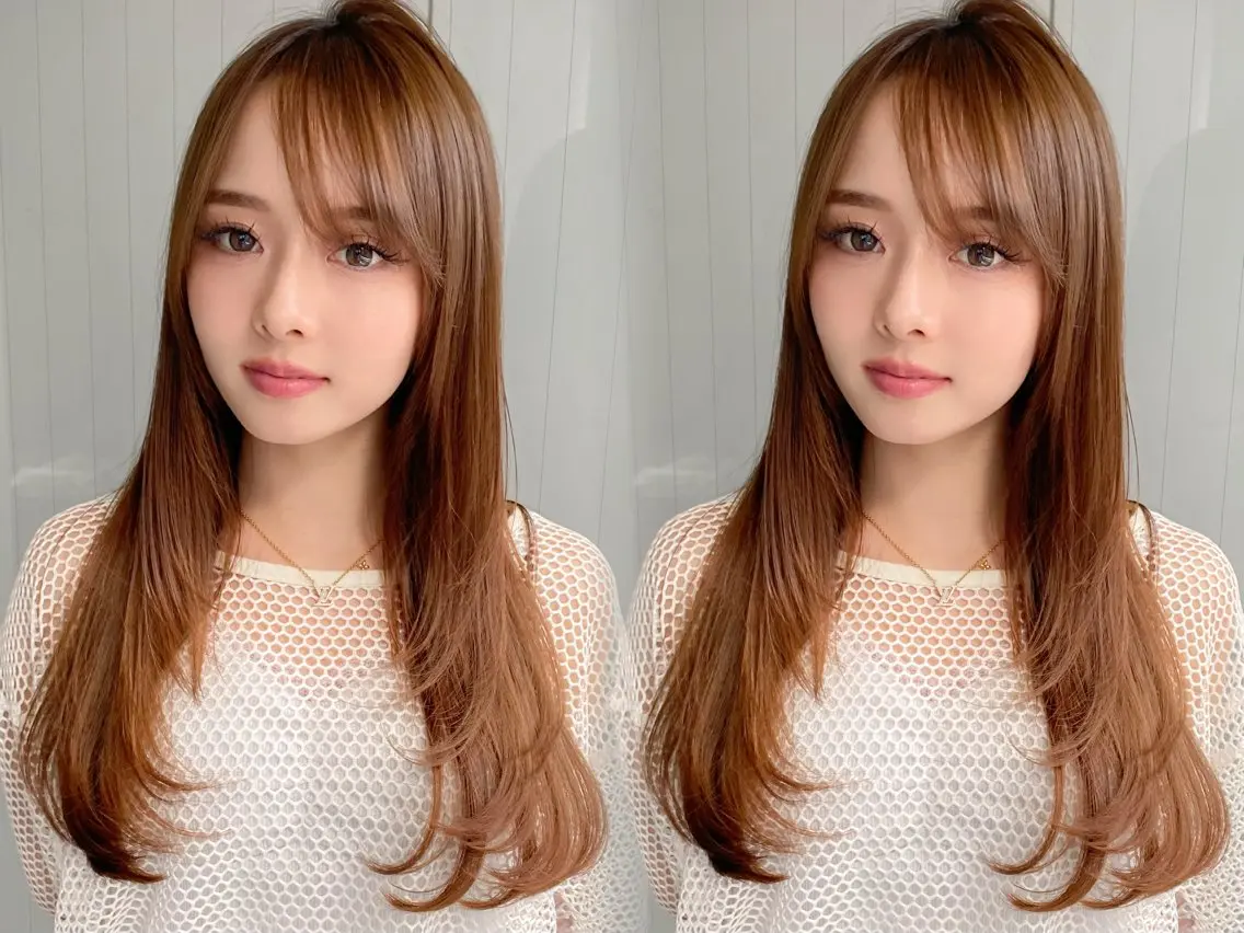 ロング カラー 髪質改善 トリートメント カット ヘアカラー トリートメント レイヤー×髪質改善✨ 渋谷/佐藤侑哉のヘアスタイル