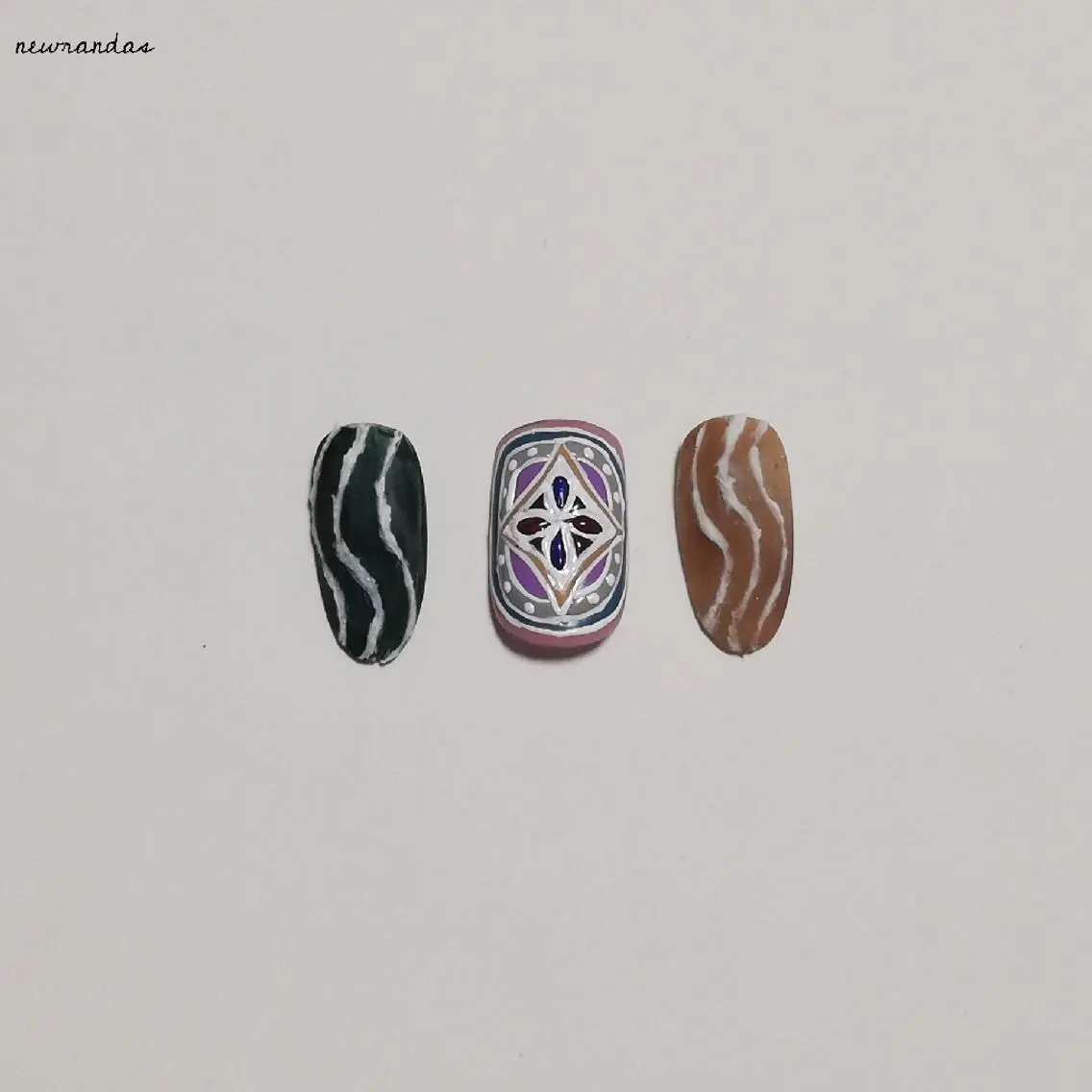 ネイル newrandas hitomiのネイルデザイン