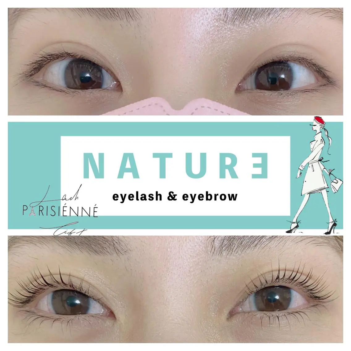 マツエク・マツパ NATURE MIYUのマツエク・マツパデザイン