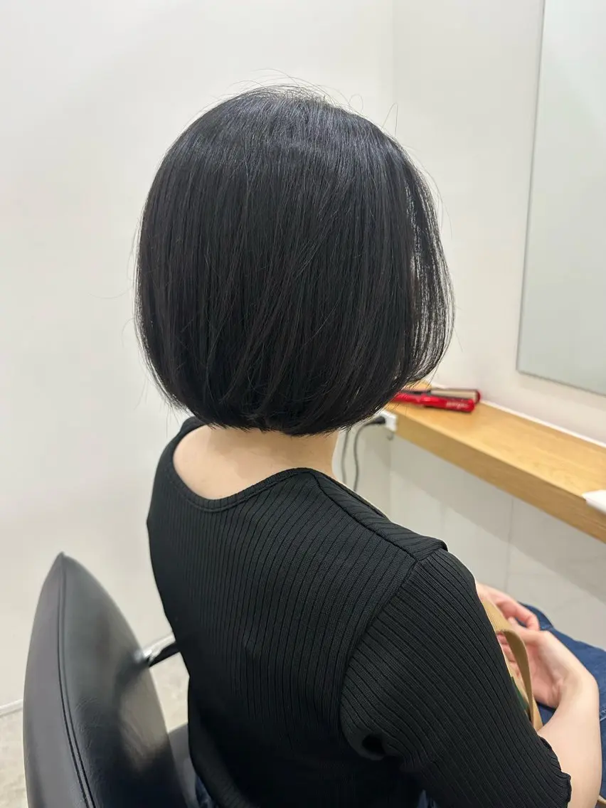 ショート ボブ レイヤーカット カット トリートメント レイヤー/ヘアセット 💐nao.のヘアスタイル