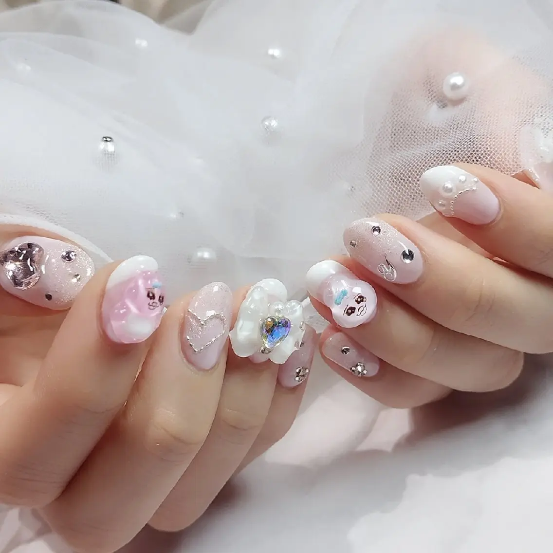 ネイル ハンドネイル あ きのネイルデザイン