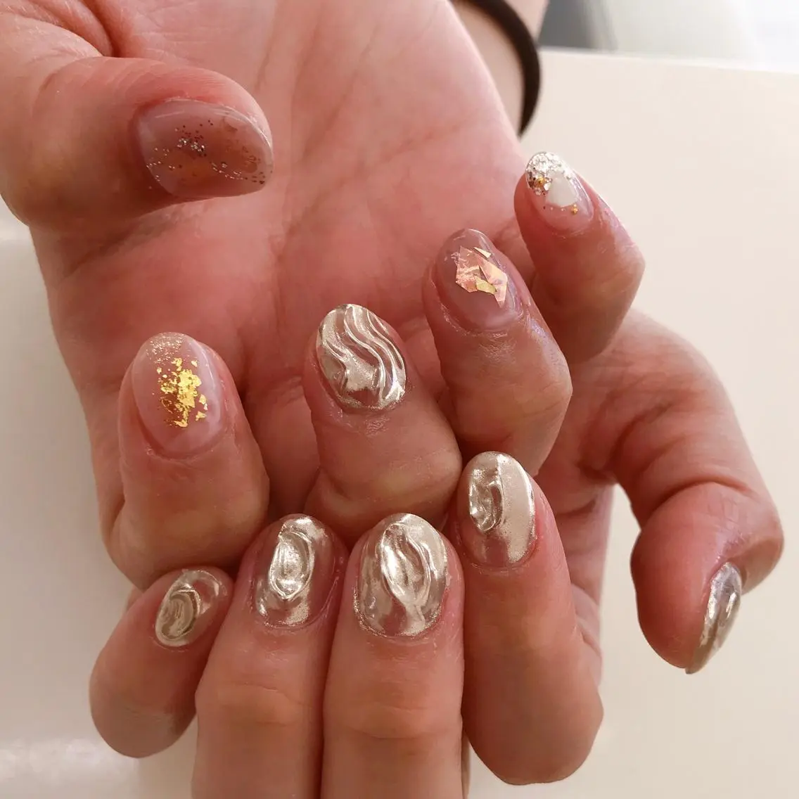 ネイル ハンドネイル Hisaka Mikiのネイルデザイン