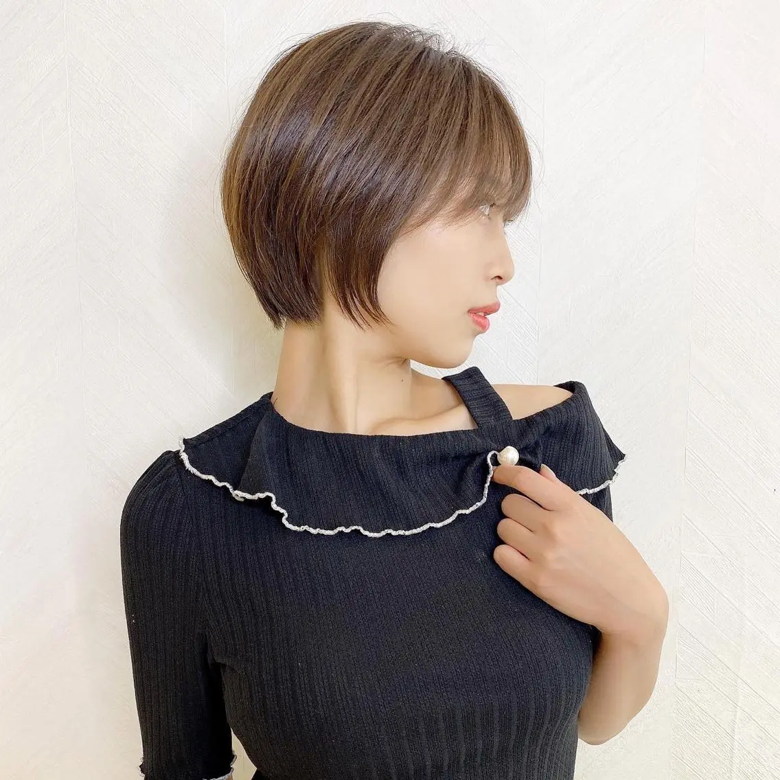 ショート カラー カット ヘアカラー トリートメント 🌟モテ髪ショート 🌟店長 津賀涼のヘアスタイル