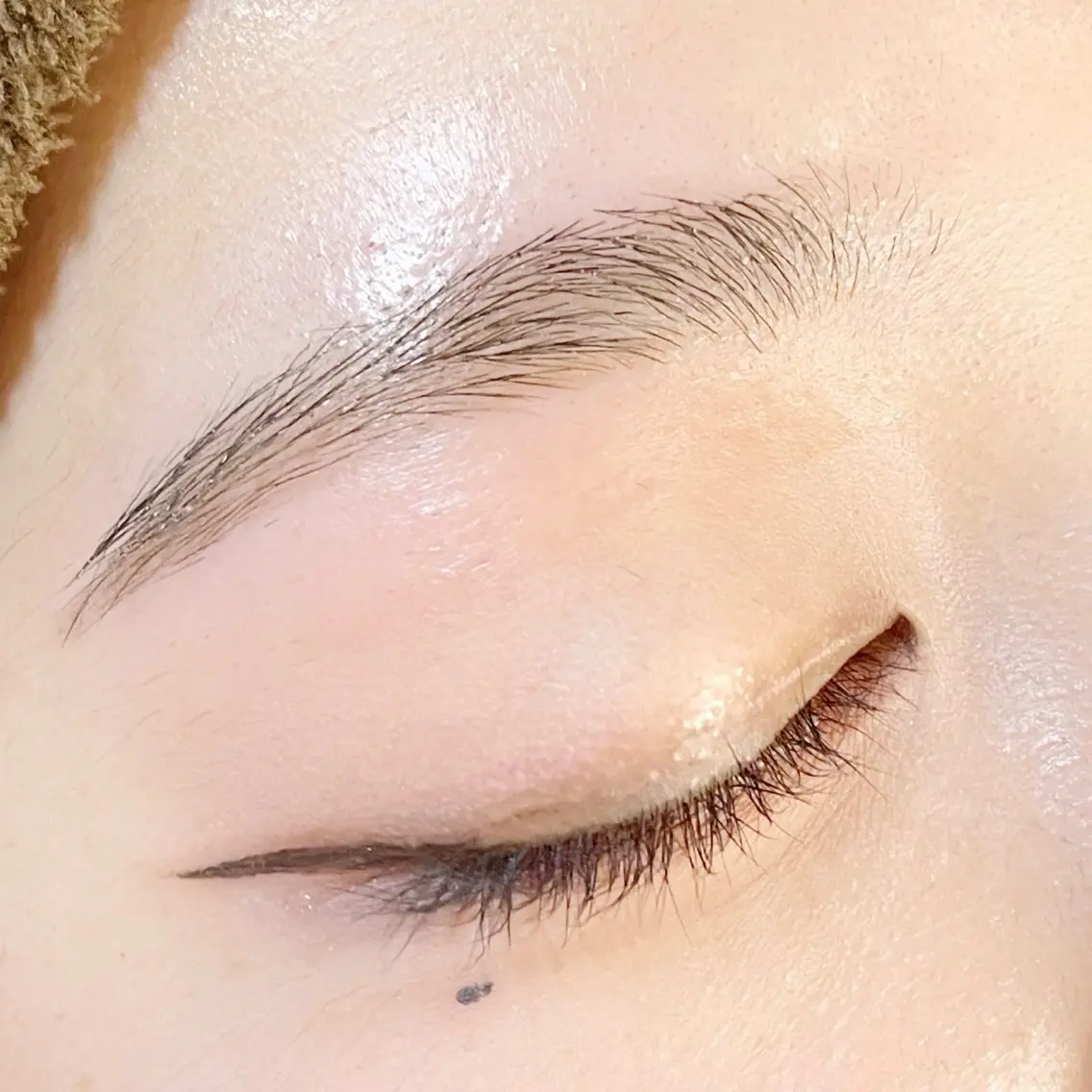 【第一印象は眉から】美眉アイブロウWAX ※メイク仕上げ無しの写真