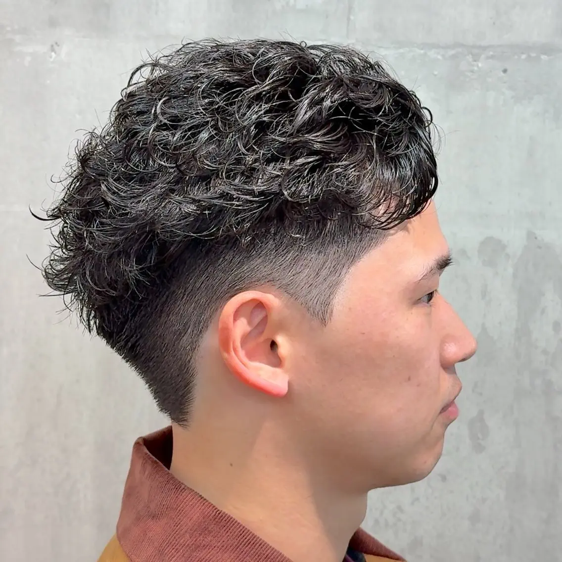 ショート パーマ ヘアアレンジ メンズ MENIN メンズ サロン 望月 涼太のヘアスタイル