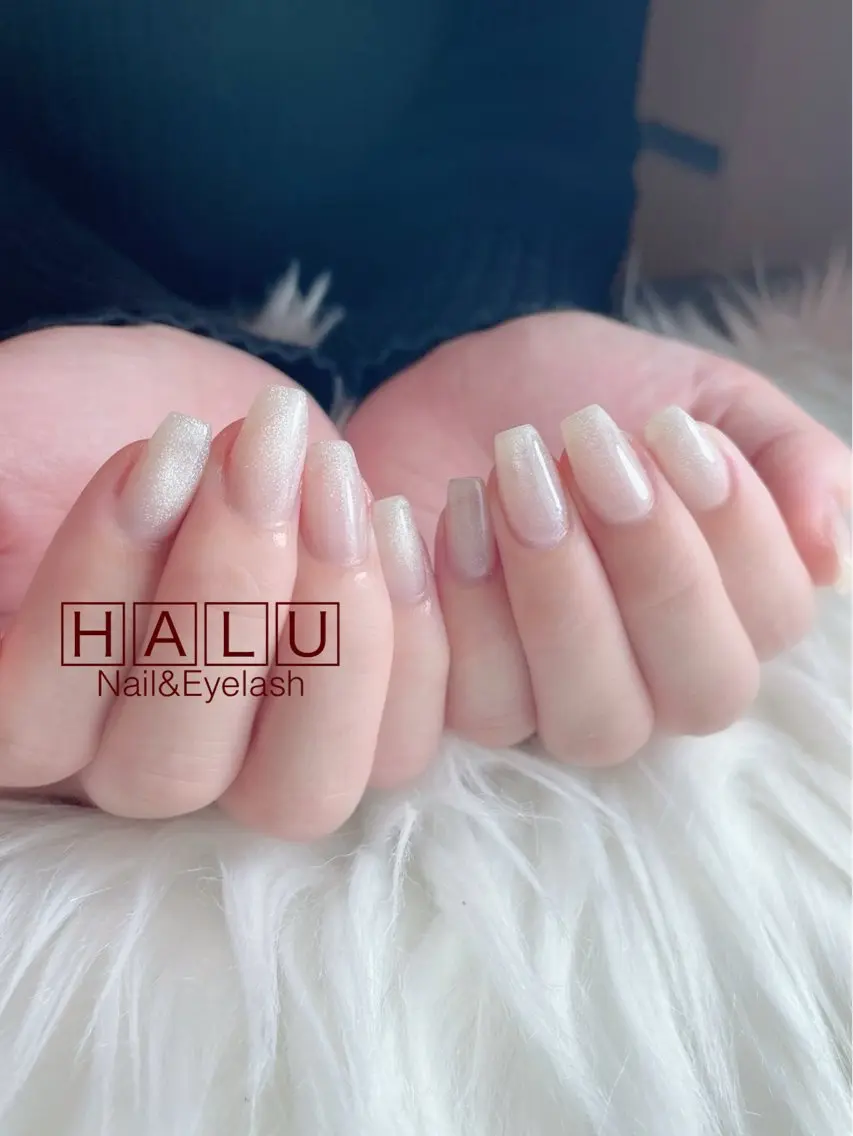 ネイル マグネットネイル オフィスネイル HALU ハルのネイルデザイン