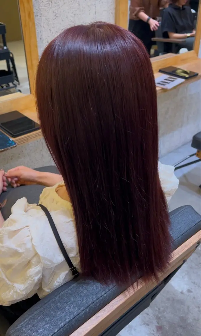 ロング カラー トリートメント 小川 奏生のヘアスタイル