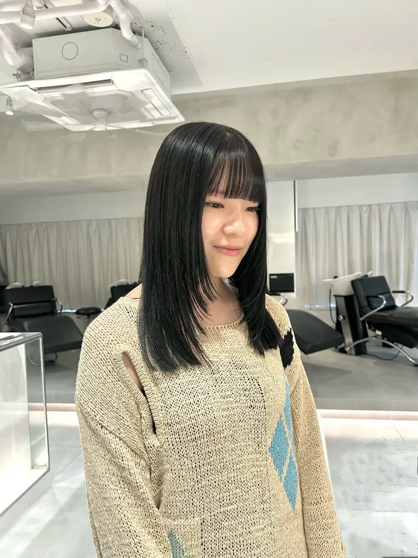 【💠カット&カラー💠】カット+トリートメント配合!保湿ケアカラー+高保湿シャンプートリートメントの写真