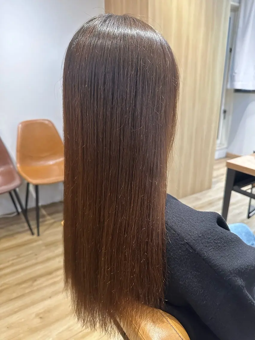 ロング パーマ 縮毛矯正 ✨✂️Nori ✂️✨のヘアスタイル