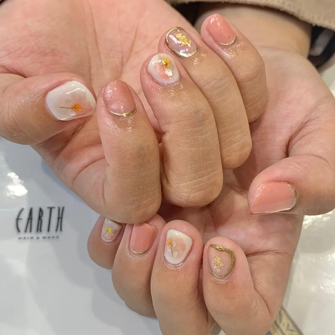 ネイル ハンドネイル 佐藤 まりえのネイルデザイン