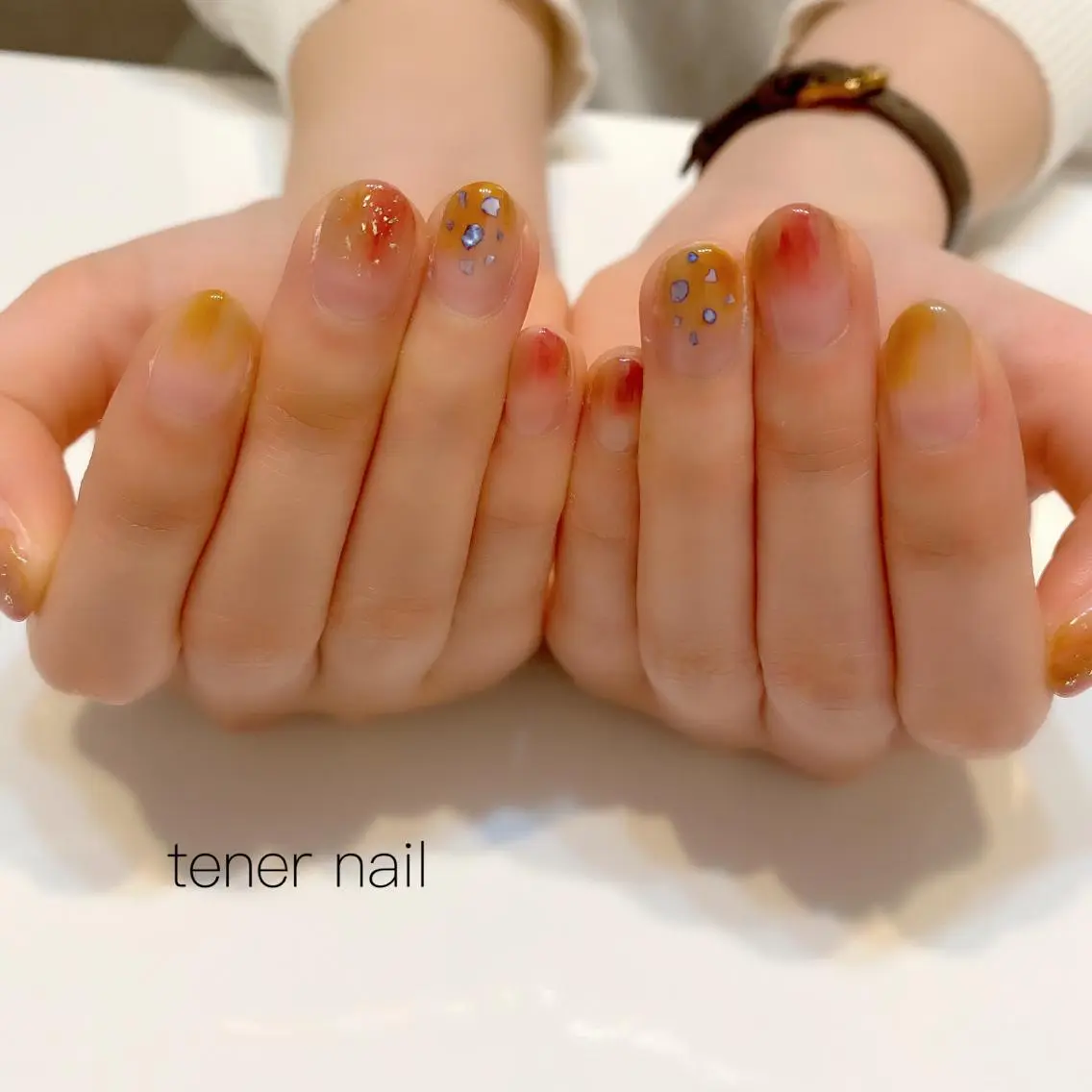 ネイル ニュアンスネイル テネルネイル tener nailのネイルデザイン